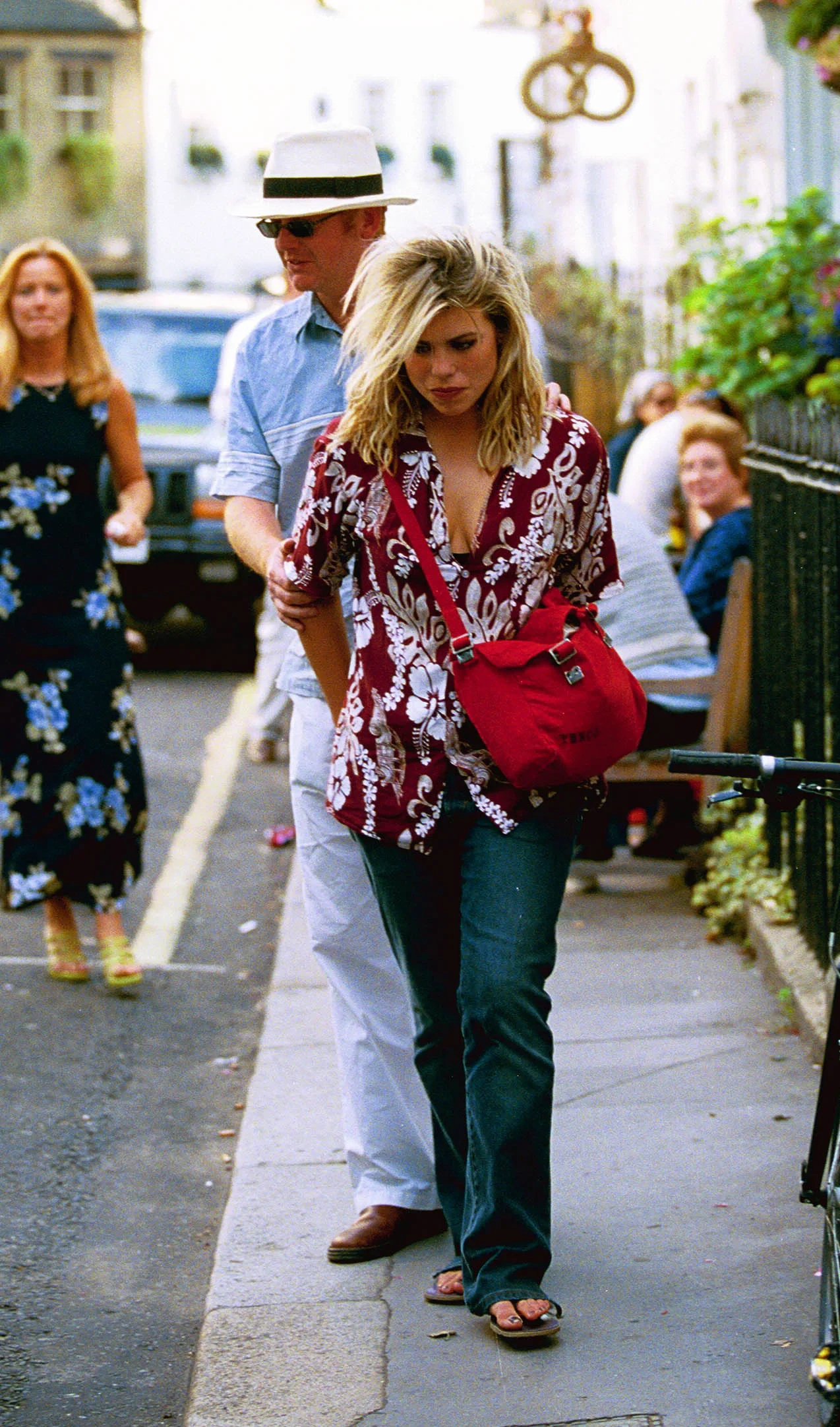 Celeb friends in Knightsbridge